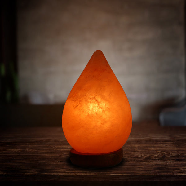 Tear Drop Natural Salt Lamp